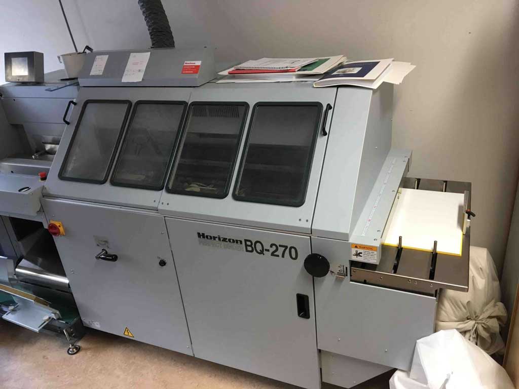 Horizon BQ-270 Perfect binding system