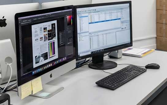 Prepress workflow computer station